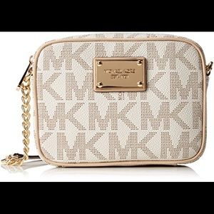 Michael Kors Jet Set Signature PVC Crossbody